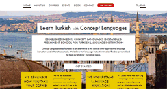 Desktop Screenshot of conceptlanguages.com